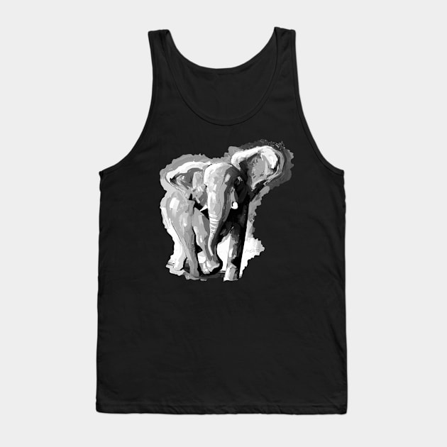 Elephant Lovers Tank Top by mailsoncello